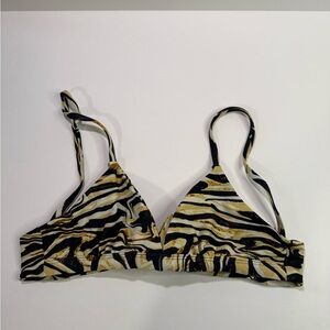 Skatie Swirl Pattern Bikini Top